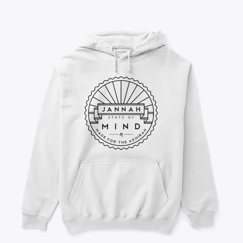 Jannah State of Mind White Hoody