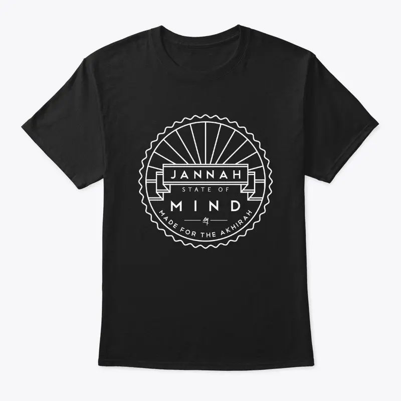 Jannah State of Mind Black T-Shirt