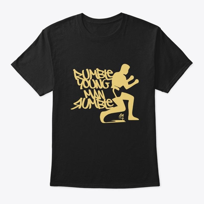 Rumble Young Man Rumble Black T-Shirt